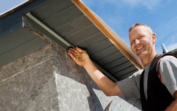 soffit installation White House